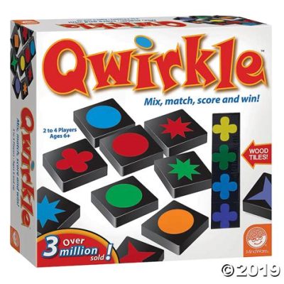  Qwirkle: A Tile-Laying Masterpiece Combining Abstract Strategy and Colorful Fun!